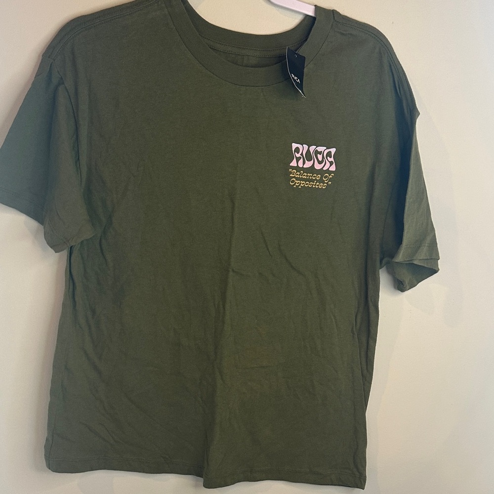 Men’s RVCA Green Balance of Opposites T-Shirt